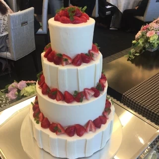 ウェディングケーキ
味も美味しかったです