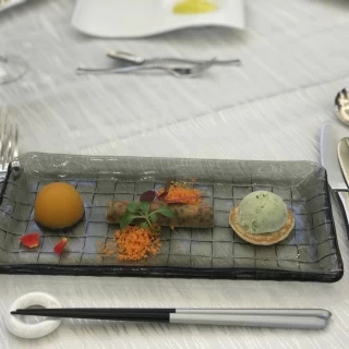 盛り付けもキレイです