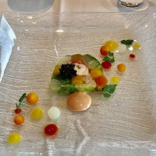 試食時の前菜