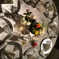 テーブルコーディネートの写真です。