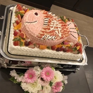 めでたいケーキ♡可愛かったです