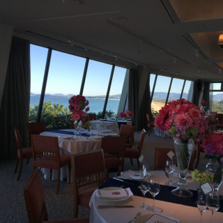 海が見える会場