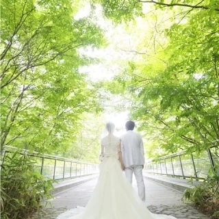 お天気にも恵まれ、軽井沢の緑が美しかったです。