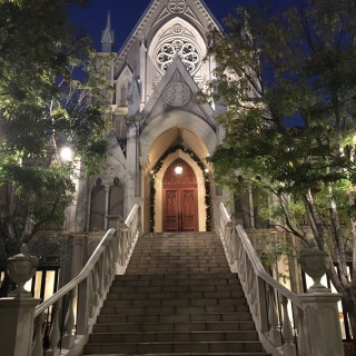 大聖堂夜の景色