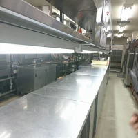 専用キッチン。ここで料理するのですぐに提供できます。