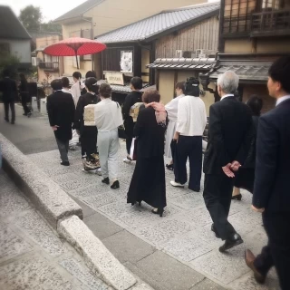 憧れの花嫁行列