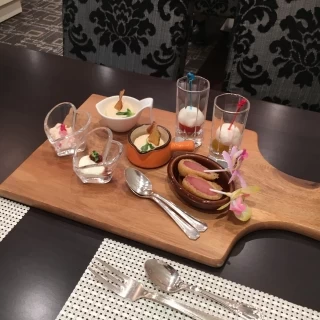 ガーデンでふるまわれるサービス