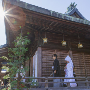 水合わせの儀|516349さんの大井神社 宮美殿の写真(765618)