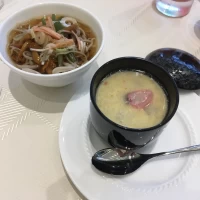 茶碗蒸しとそば