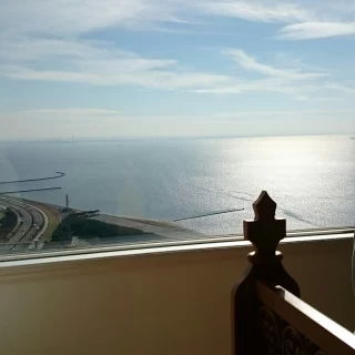 挙式会場からの眺め