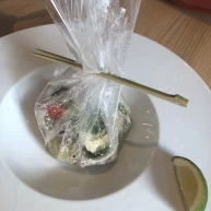 魚料理です
