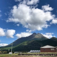披露宴会場からの由布岳がとても綺麗です★