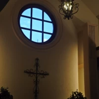 お気に入りの丸窓。