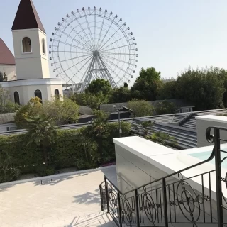 チャペル外の景色
