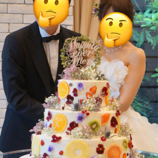 お花とフルーツをたくさんつけていただきました。