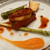 主菜（牛フィレ肉のロッシーニ風、試食会にて）