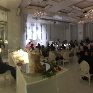 80人でも余裕のある披露宴会場でした