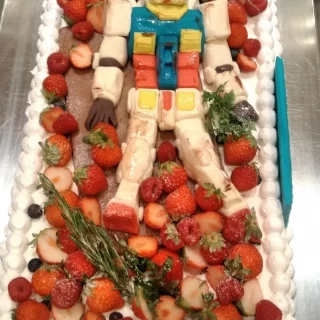 オーダーメイドのウエディングケーキ