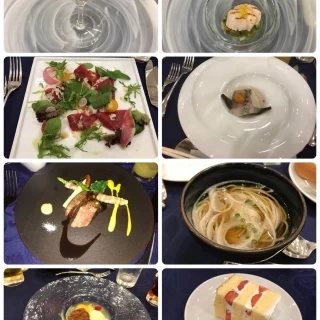 フルコースのラインナップ