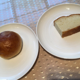 パンは温かくて美味しかったです。