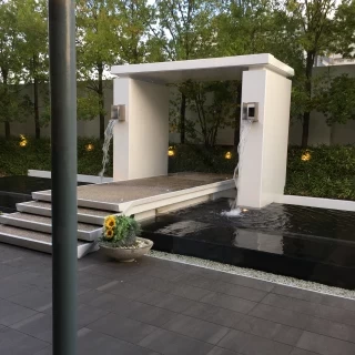 披露宴会場から見える景色
こちらで演出も出来るとのことです