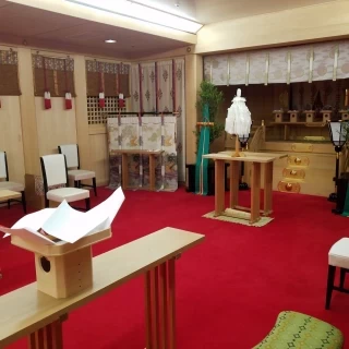 神前式会場です