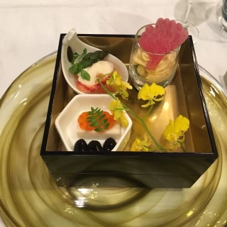 盛り付けにもこだわっていました