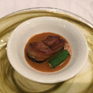 味噌風味のフォアグラ