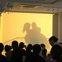 再入場のシルエット演出