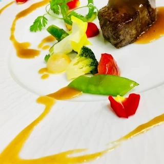 試食のビーフ