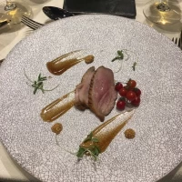鴨肉が美味しかったです。
