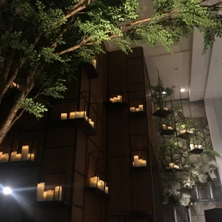 チャペルのキャンドル