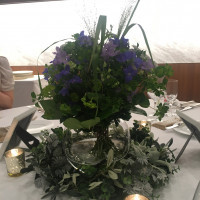 ゲストテーブルのお花