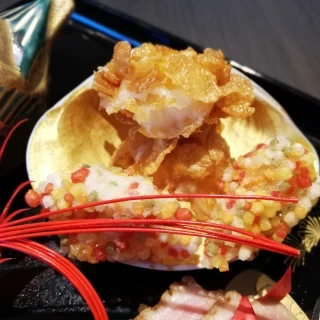 試食　食感の楽しい揚げ物