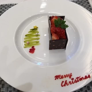 クリスマスイブのケーキ