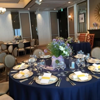 見学時の披露宴会場