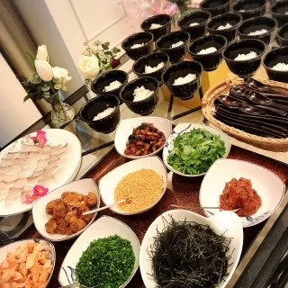 お茶漬けビュッフェ
