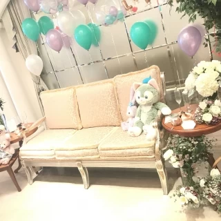 バルーンとお花がかわいかったです！