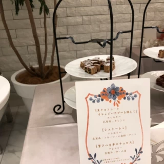 シャンパンアワーのケーキが美味しかったと好評でした！