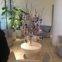 ウィズザベイ 披露宴会場手前