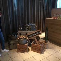 ウィズザベイ 披露宴会場手前