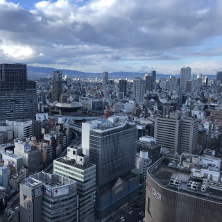 披露宴会場からの景色