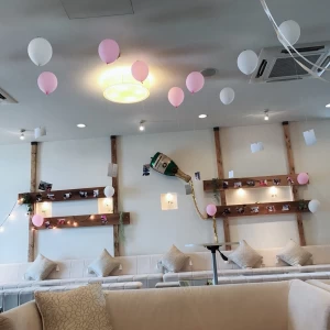 自分達で装飾しました|518924さんのゲストハウス モントレゾール（ウエディング取扱終了）の写真(700729)