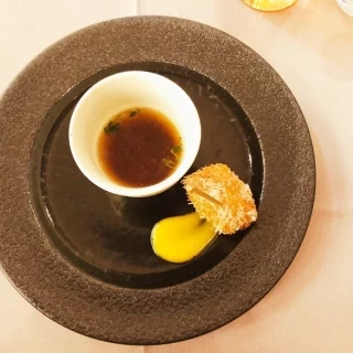 エビ系の料理でした