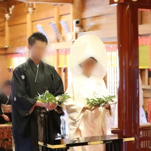 玉串奉納しています|518995さんの新潟縣護国神社の写真(704476)