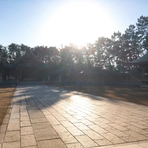毛氈なしの参道です|518995さんの新潟縣護国神社の写真(710901)