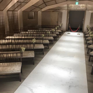見渡す挙式会場