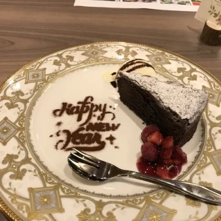 フェアで頂いたケーキ