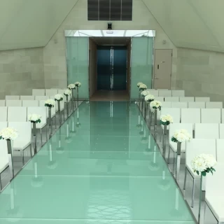 水のチャペル 入場口