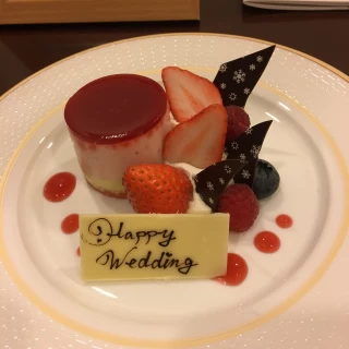 デザートの試食